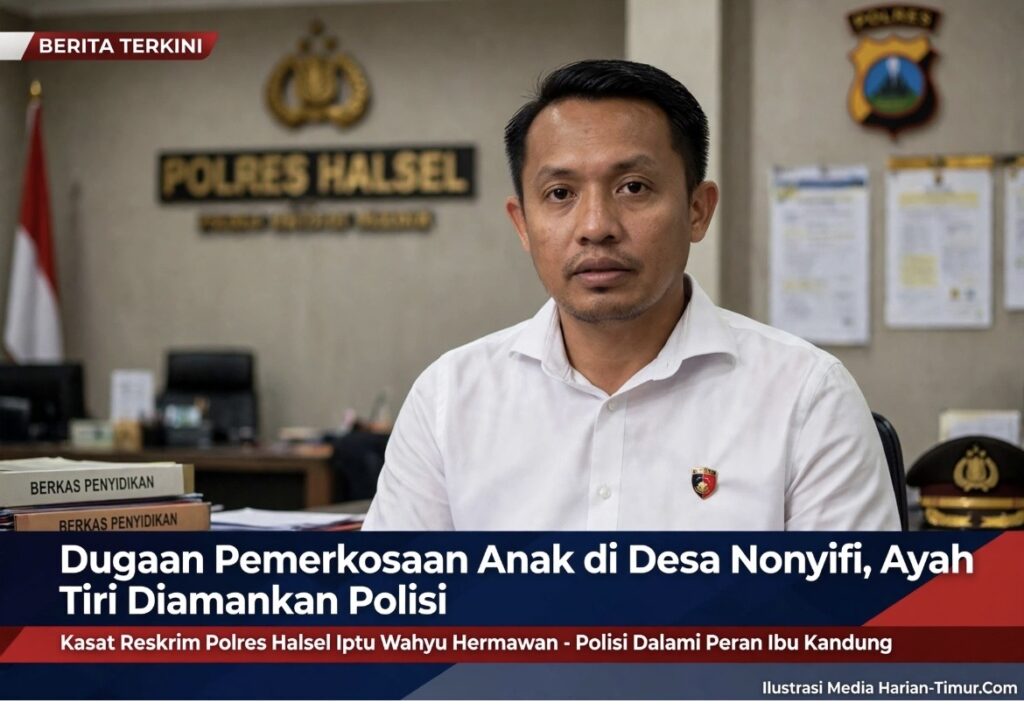 Dugaan Pemerkosaan Anak Tiri Berusia 12 Tahun di Desa Nonyifi, Ayah Tiri Diamankan Polisi, Ibu Kandung Diduga Turut Terlibat